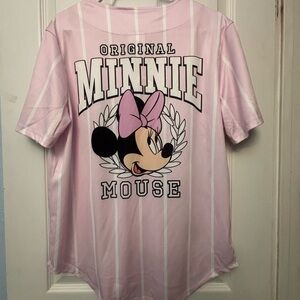 Disney Pink Minnie Mouse Graphic Jersey